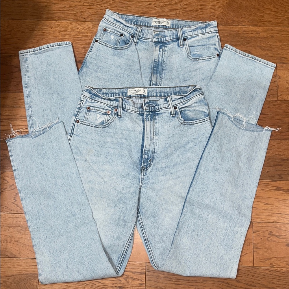 Abercrombie & Fitch ultra high rise 90’s slim straight - Picture 5 of 8